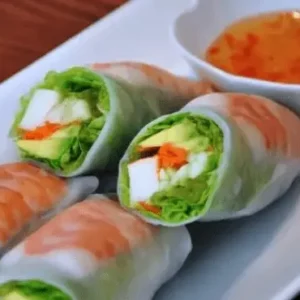 Summer Roll (With Shrimp):